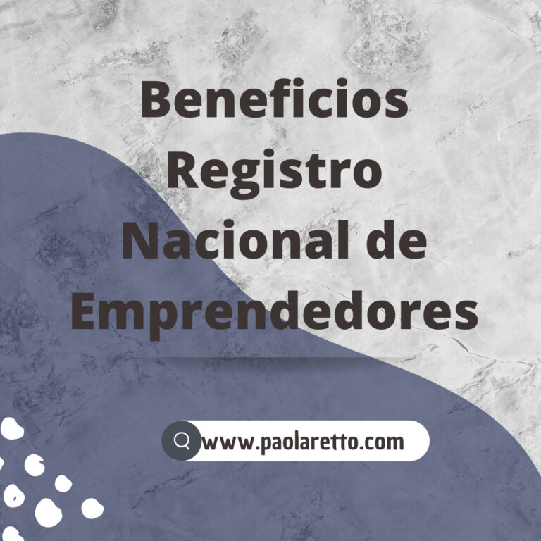 Beneficios Del Registro Nacional De Emprendedores En Ecuador